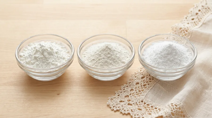 Skrobia kukurydziana i ryżowa do usztywniania delikatnych tkanin