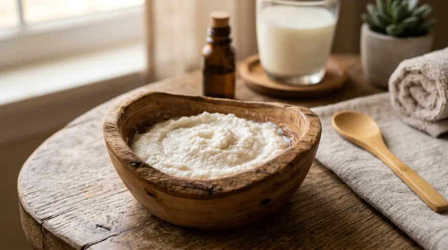 Składniki do domowego peelingu z sody oczyszczonej