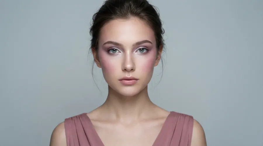 Dopasowanie makijażu do różowej sukienki świadkowej