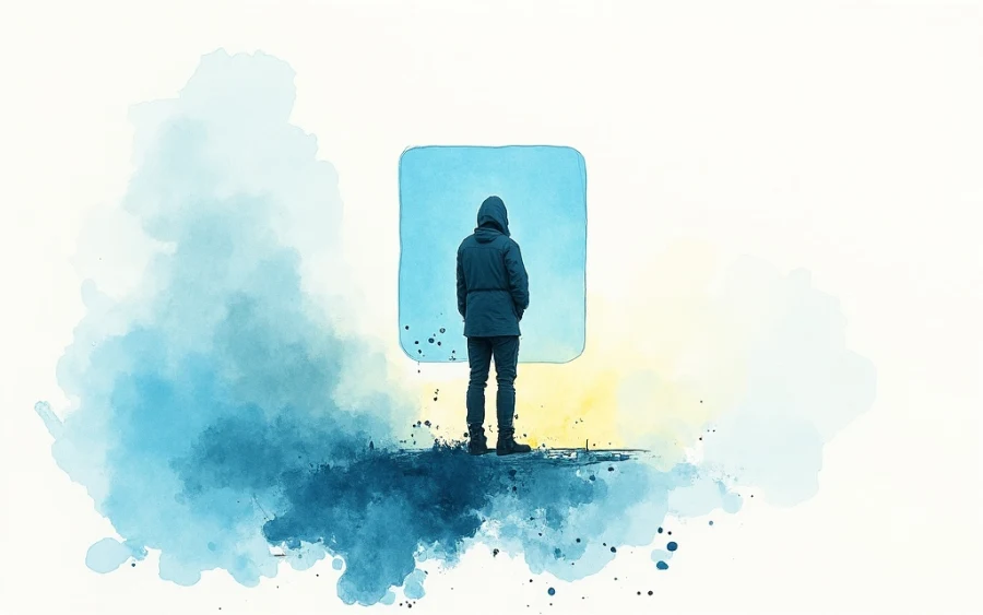 Symboliczna ochrona i tarcza we śnie symbolizująca obronę własnych granic.