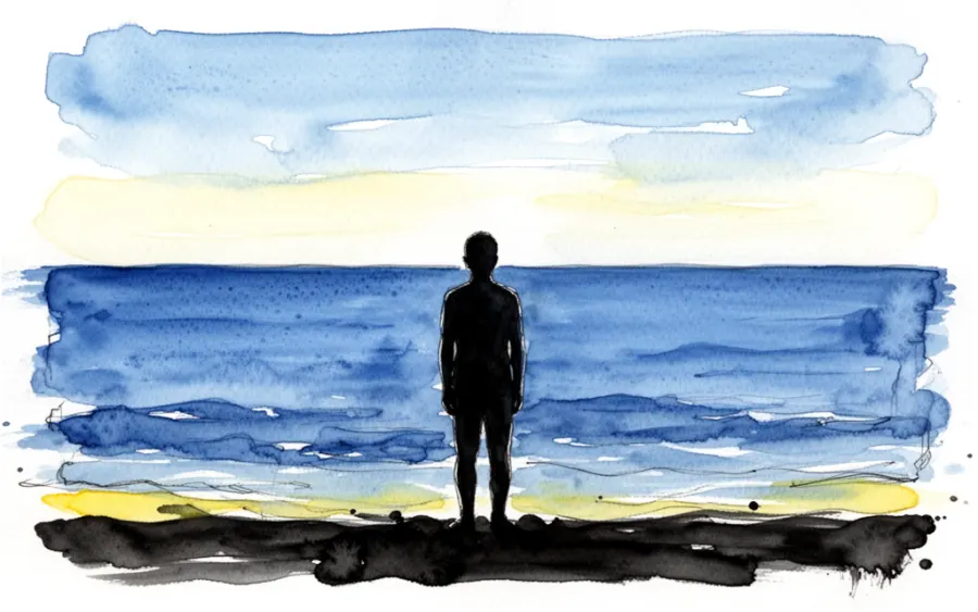 czlowiek i spokojny ocean symbolika psychologiczna