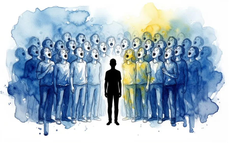 Psychologia snu jednostka a grupa chór