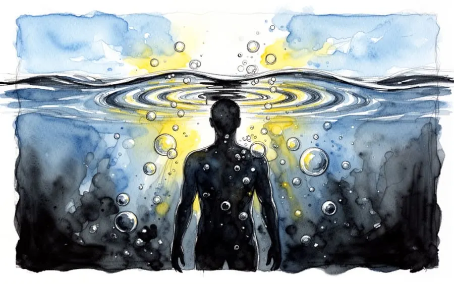 Psychologia snu o kąpieli symbolika wody