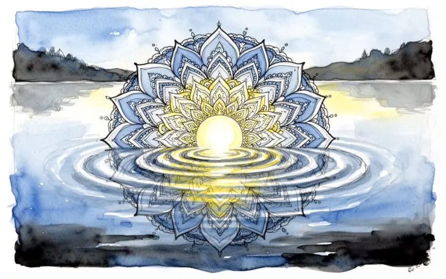 mandala na wodzie psychologia głębi sennik