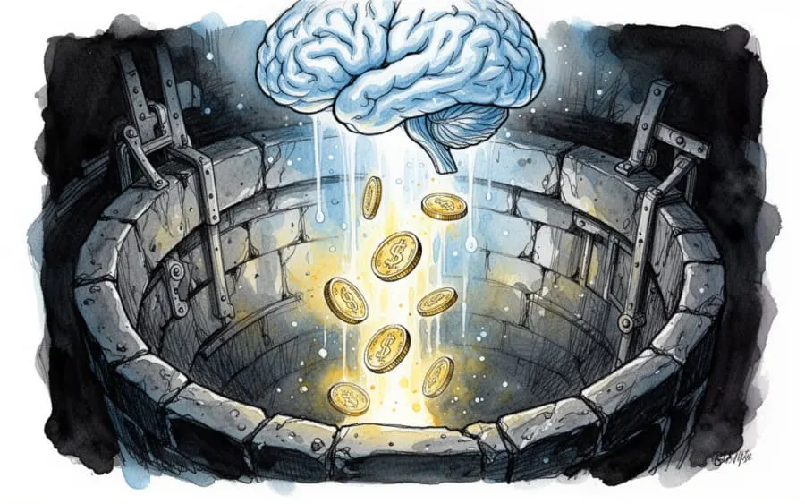 Monety wypływające z głębi umysłu psychologia