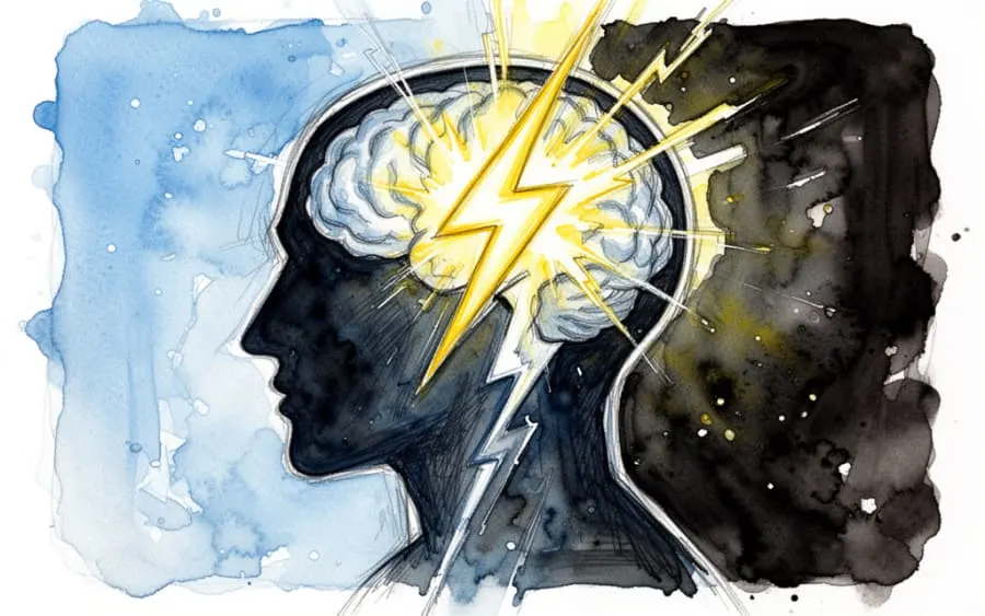 symbolika psychologiczna pioruna olśnienie