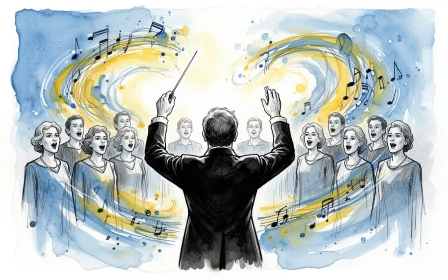 Sen o dyrygowaniu chórem znaczenie snu