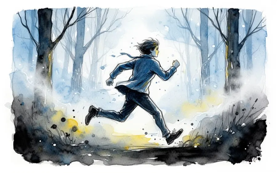 ucieczka przed zagrozeniem we snie sennik