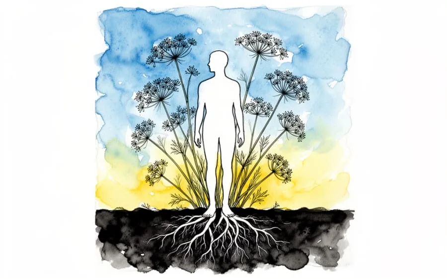 Symbolika psychologiczna kopru korzenie i natura
