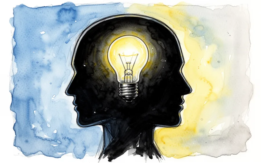 Psychologia snu światło w głowie intelekt