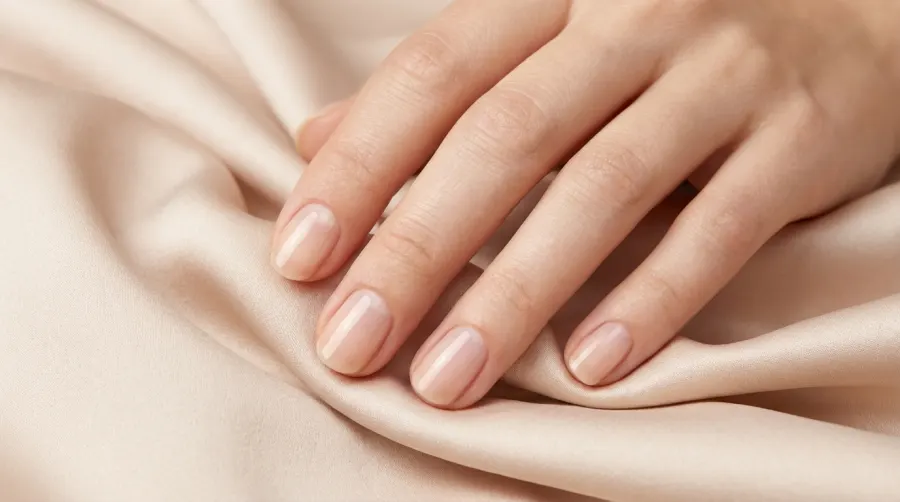 Zdrowe i zadbane naturalne paznokcie bez lakieru
